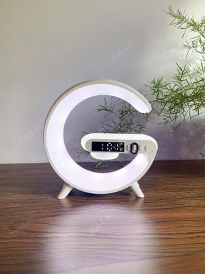 G63 Smart Clock with RGB Light, Bluetooth Speaker, and Wireless Charger_img_4
