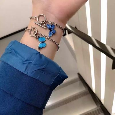 Butterfly bracelet 💜🫶🏻🦋_img_3