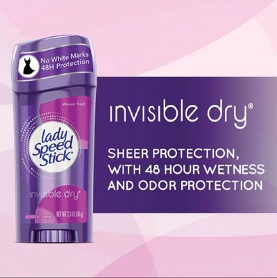 Lady Speed Stick Invisible Dry Shower Fresh Antiperspirant Deodorant 65g_img_0