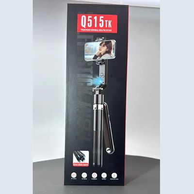YE Q515TK Extendable 71″ Ai Face Tracking Gimbal Selfie Stick Tripod with Wireless Remote – Black_img_2