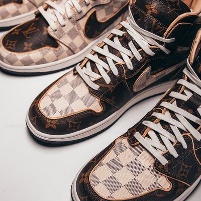 Louis Vuitton x Air Jordan 1 (Mirror Copy)_img_3
