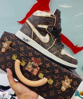 Louis Vuitton x Air Jordan 1 (Mirror Copy)_img_5