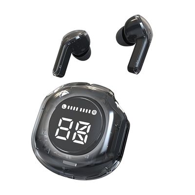 Ultrapods Pro True Wireless Earbuds with Display Transparent Design, Bluetooth 5.3_img_1