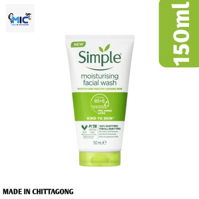 Simple Kind To Skin Moisturising Facial Wash 150ml – 03870_img_1