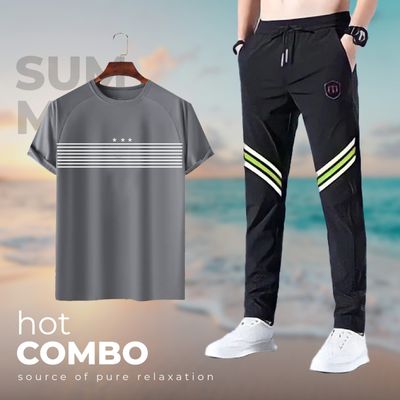 Stylish Sports T-Shirt & Trouser (2pc Set)_img_4