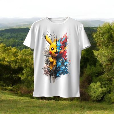 Premium-Soft-Breathable and Long Time Durable T-shirt For Men. T-shirt Fabric-TC Cotton/70% Polyester,30% Cotton,160 GSM+_img_1