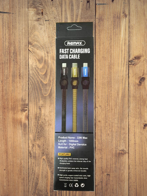 Remax Fast Charging Data Cable (1000mm) 33w_img_1