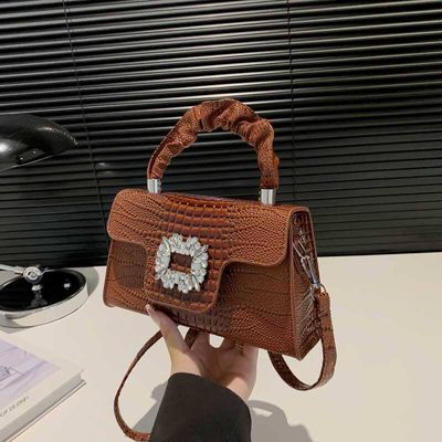 2025 Fashion Diamond-Encrusted Jewel Small Square Bag – Women’s Single Shoulder & Crossbody Bag | Trendy & Temperamental Design_img_8