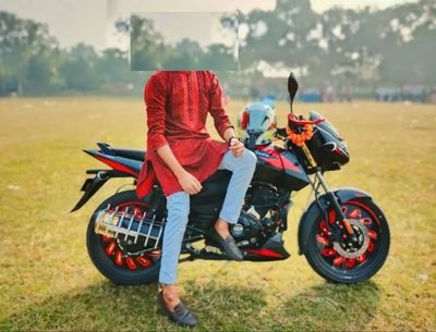 4 pcs Plastic Rim Wheel Cover For All Motorcycle ( Half Size )-দুই জুড়া - ৪ পিছ, ২ চাকার জন্যে_img_5