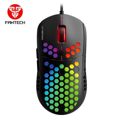 Fantech Hive UX2 6 Buttons 7 Mode USB RGB Gaming Mouse Black_img_0