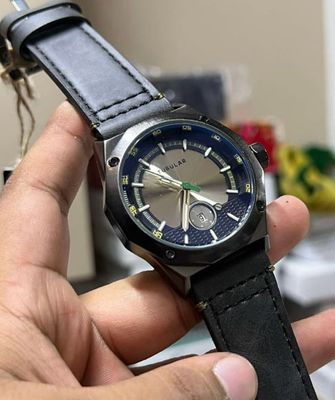 tubular black belt silver dial_img_0