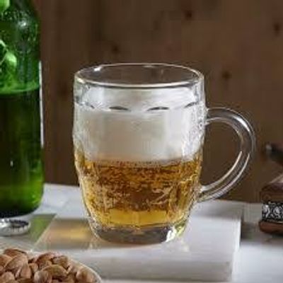 Glass Water Mug Jambu Size 595Ml-জাম্বু সাইজ কাচের মগ #09_img_1