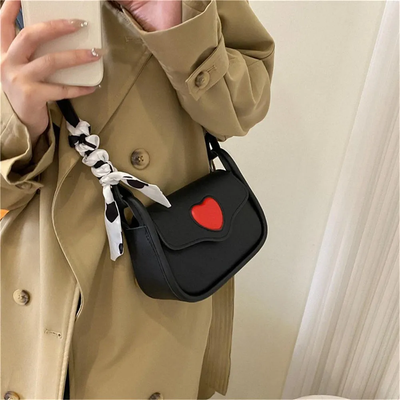 Sophisticated Love Retro PU Leather Saddle Bag – Women’s Crossbody & Shoulder Bag for Casual, Travel & Daily Use_img_6