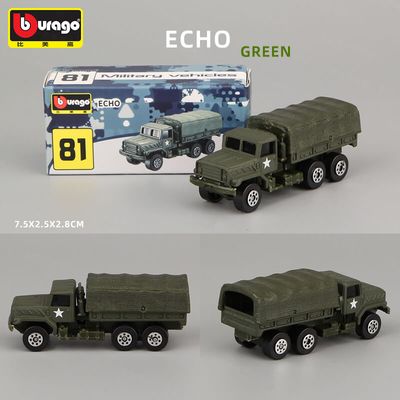 Bburago 1:64 Echo Green Die-cast Model Car_img_0