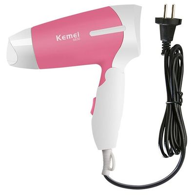 Kemei KM-6830 Professional Hair Dryer for Women - Pink_img_0