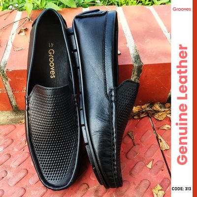 Genuine COW Leather True Moccasin/Loafer For Men -313_img_1