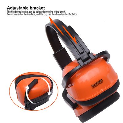 HARDEN Fordable Ear Muff SNR: 28dB Hearing Noise Protection Earmuffs Shooting Noise Cancel Cover Head Ear Muffs Hearing Protection Sound Suppression Ear Muffs 780312_img_5