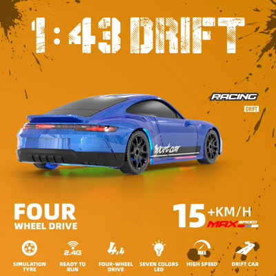 1:43 Scale RC Drifting Car -ENOZE Sports Car_img_3
