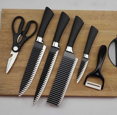 Family Kitchen Knife Set 6 in 1_img_0