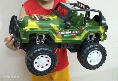 বড় সাইজ জিপ খেলনা গাড়ি / Big size jeep toy car_img_0