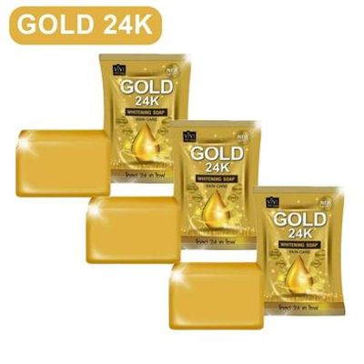 Gold 24k whitening soap Skin Care_img_1