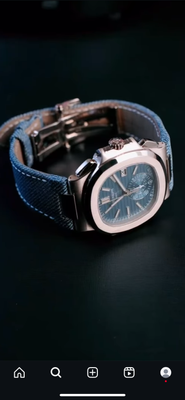 Patek Philippe Nautilus denim strap_img_1