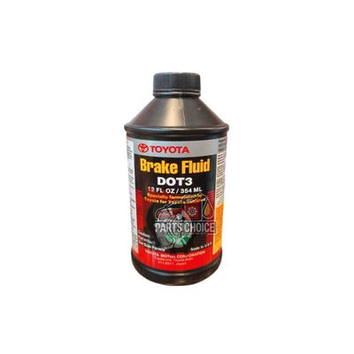 TOYOTA GENUINE DOT 3 BRAKE FLUID 354ML_img_0