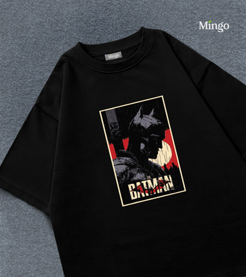 Batman - Black Dropshoulder