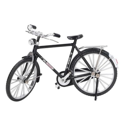 Decorative Bicycle Model – Alloy Miniature Table Ornament, Vintage Style Home Decoration_img_2