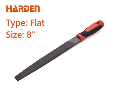 HARDEN Flat Bastard File ( 6" | 8" | 10" | 12" ), Professional Flat Bastard Mill File With Soft Handle; 610632 | 610633 | 610634 | 610635_img_8