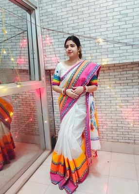 হাফ সিল্ক স্কিন প্রিন্ট শাড়ি_img_0