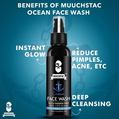 Muuchstac Ocean Face Wash For Man 100ml_img_1