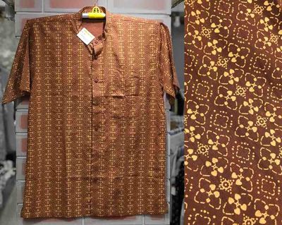 Elegant Dark Brown Fotua - Premium Quality Traditional Wear_img_0