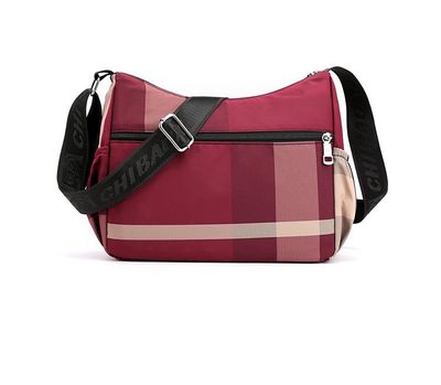 Multi Pocket Crossbody Hobo Ba (Red Color)_img_3