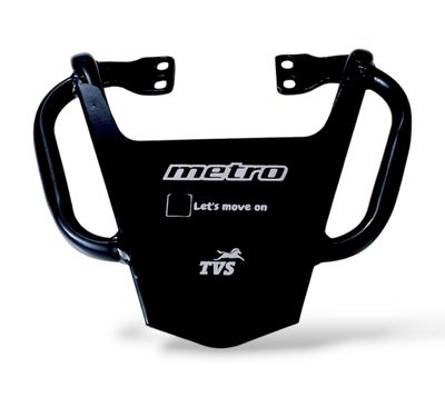 Premium Back Carrier With Handle For TVS Metro_img_0