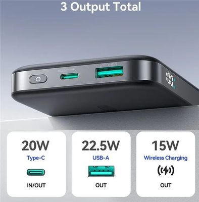 JOYROOM JR-PBM12 22.5W 10000mAh Wireless Power Bank with Kickstand ._img_2