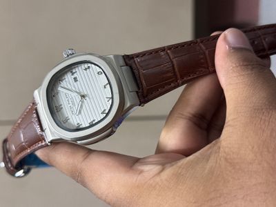 PATEK ARABIC AURA BROWN BELT WHITE DIAL_img_0