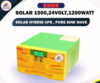 Exide Solar Hybrid Machine Ips Ups Pure Sinewave 1500Va 24v_img_2