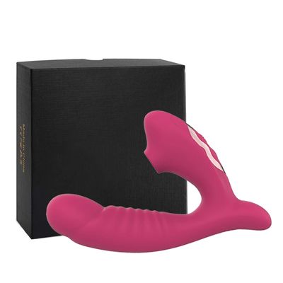 Sucking vibration 2-in-1 vibrator 10-speed oral sex 10-speed vibration clitoris stimulation vaginal massage female sex toy_img_4