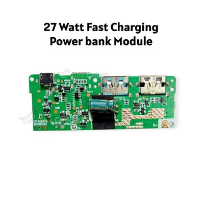 27W Quick Charge PD3.1 USB 3.1 Gen-1 Digital Power Bank Circuit 3 in 1 Charging Input Output Port LED Display_img_1