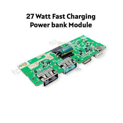 27W Quick Charge PD3.1 USB 3.1 Gen-1 Digital Power Bank Circuit 3 in 1 Charging Input Output Port LED Display_img_3