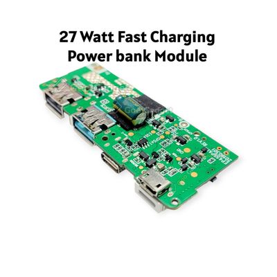 27W Quick Charge PD3.1 USB 3.1 Gen-1 Digital Power Bank Circuit 3 in 1 Charging Input Output Port LED Display_img_4