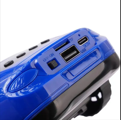 X-701 1200MAH Portable Blue Tooth Karaoke Speaker SUV Home Theatre Computer Car Shaped Mini BT Blue Tooth RGB LED Radio Wireless_img_1