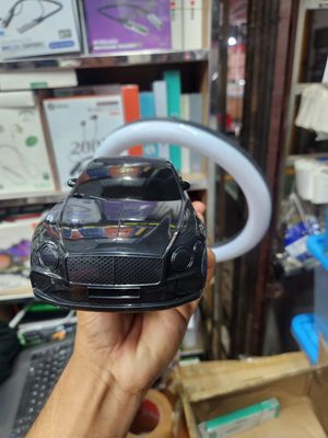 X-701 1200MAH Portable Blue Tooth Karaoke Speaker SUV Home Theatre Computer Car Shaped Mini BT Blue Tooth RGB LED Radio Wireless_img_4