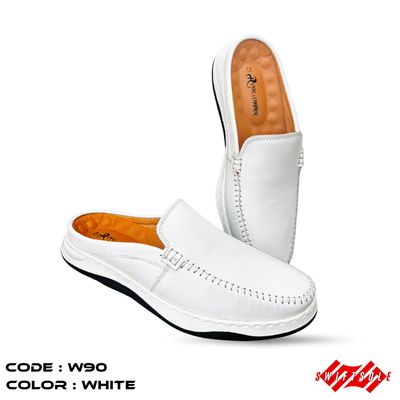New Half Shoes W90 White_img_0