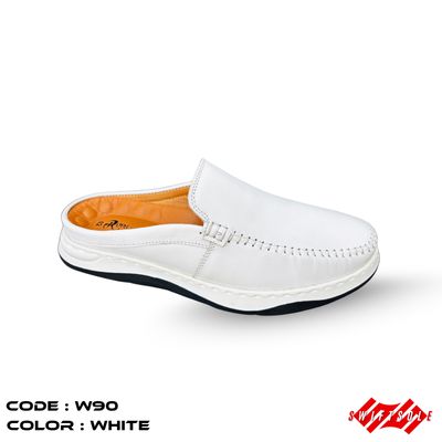 New Half Shoes W90 White_img_1