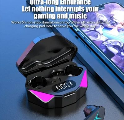 X15 TWS Bluetooth Wireless EarbudsSports Headphones with Display, Mic_img_3