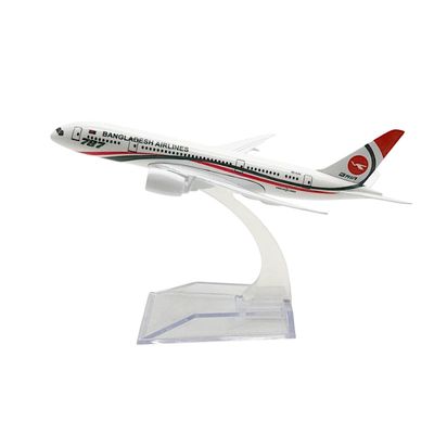 Bangladesh Airlines Boeing 787 Metal Aircraft – 16cm .