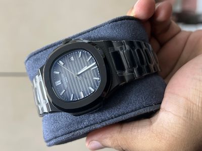 PATEK AUTO BLACK CASE GREY DIAL OFFER_img_0