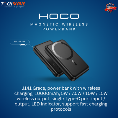 Hoco J141 PD20W Magnetic Wireless Charging 10000mAh_img_0